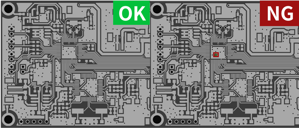 AI vision for appearance Inspection of printed circuit boards