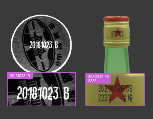 EVS SC200智能相机:OCR应用,可识别各种材质和不规则形状上的字符